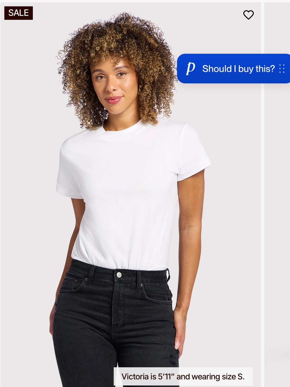 Women's White Crewneck Short Sleeve Tee Bodysuit- Classic Fit